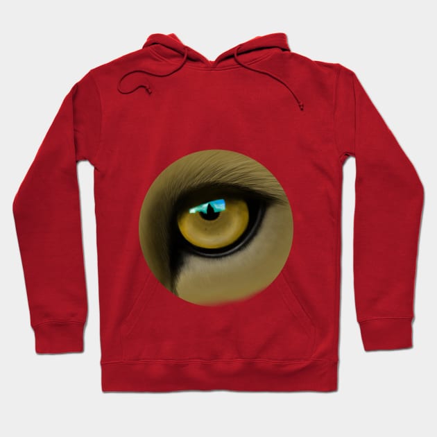 Eye of the Lion T-Shirt Mug Apparel Hoodies Sticker Gift Hoodie by Apparel Artistry